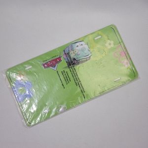 Disney Pixar Cars Fillmore VW Volkswagon License Plate - Kelloggs Promo